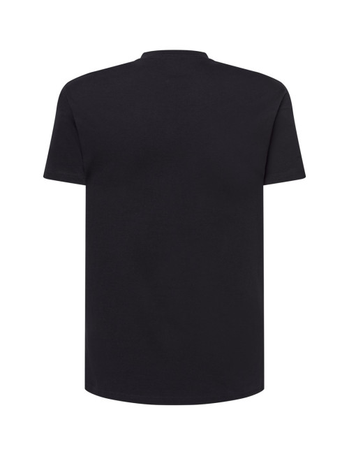 Tsua Pico Urban V-Ausschnitt Herren T-Shirt Schwarz JHK