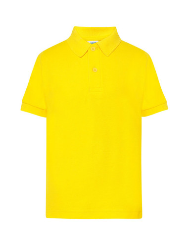 Kinderpoloshirt pkid 210 gelb Jhk