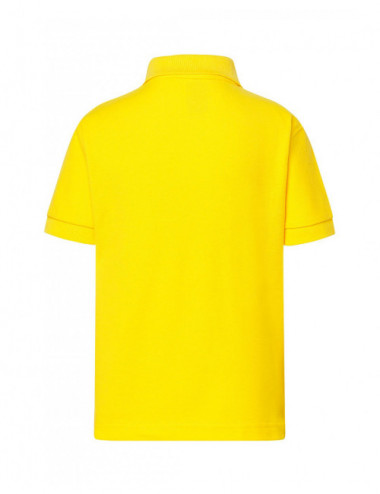 Kids polo shirt pkid 210 yellow Jhk