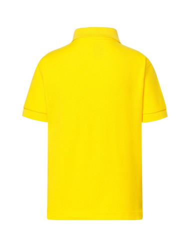 Kids polo shirt pkid 210 yellow Jhk