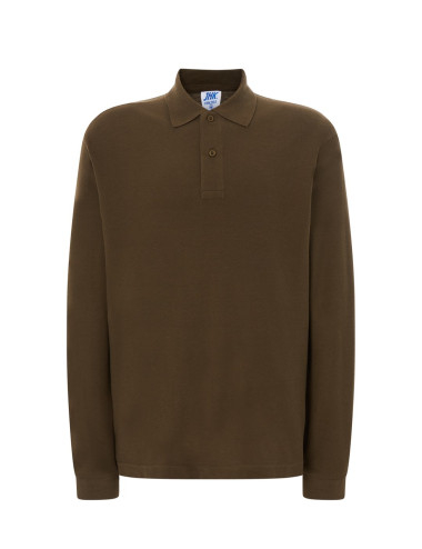 Men`s polo shirt polo pora 210 ls khaki Jhk