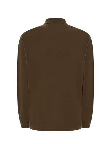 Herren Langarm-Poloshirt POLO PORA 210 LS Khaki Jhk