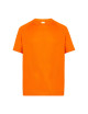 "Men's Orange JHK Sport T-Shirt - Quick-Drying, Breathable with Decor