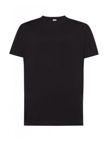 Koszulka męska tsua 150 slim fit t-shirt czarny Jhk