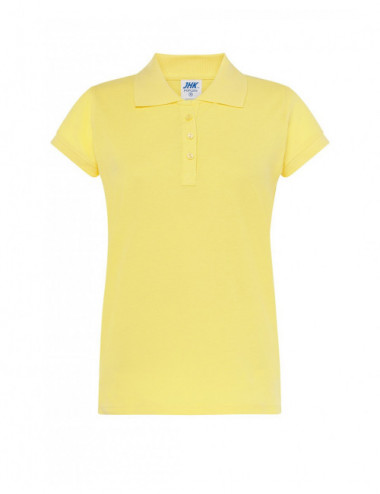 Women`s polo shirts popl 200 light yellow Jhk