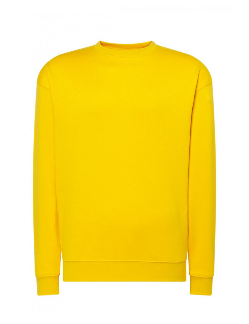 Bluza dresowa męska swra 290 sweatshirt żółty Jhk