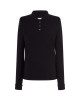 Women`s polo shirts popl 200 ls black Jhk
