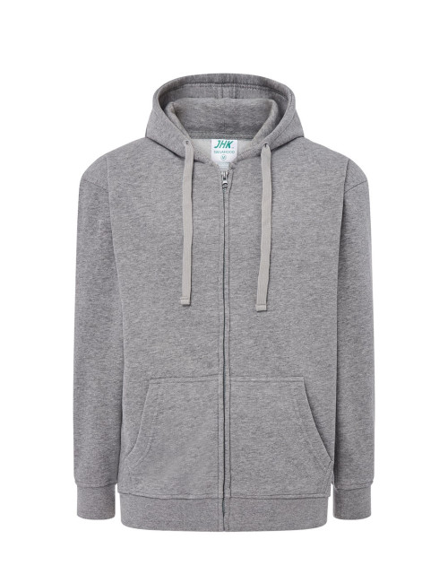 Herren-Sweatshirt Swua Kapuzen-Sweatshirt Grau Melange JHK