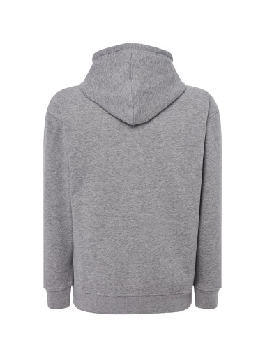 Bluza dresowa męska swua hood sweatshirt szary melanż Jhk