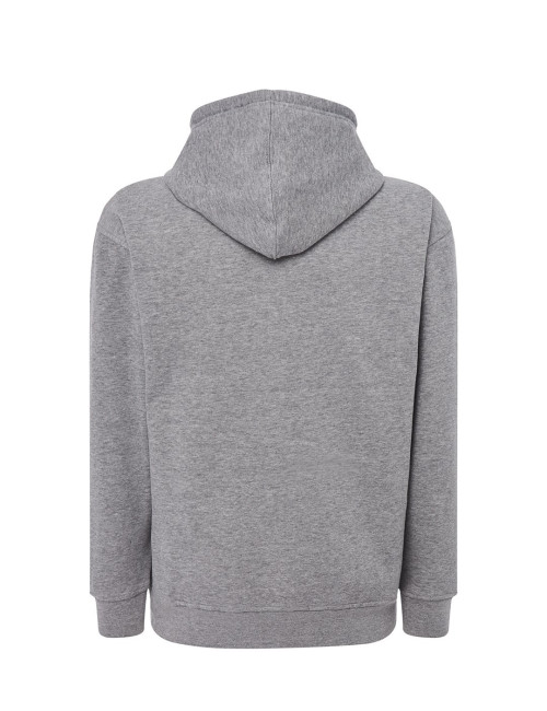 Bluza dresowa męska swua hood sweatshirt szary melanż Jhk