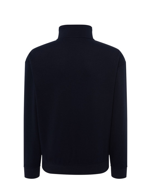 Swra zip half zip men`s sweatshirt navy blue Jhk