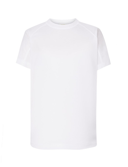 Kinder T-Shirt Sport Kid weiß Jhk