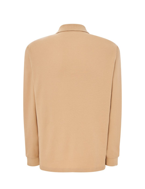 Men`s polo shirt polo pora 210 ls sand Jhk