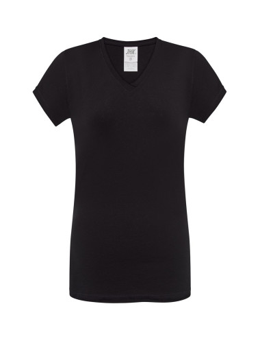 Damen-T-Shirt Tsul SCL Sicilia Schwarz Jhk