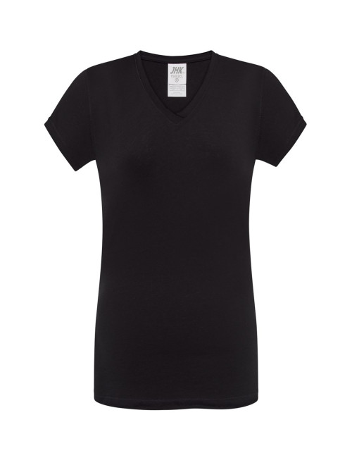 Damen-T-Shirt Tsul SCL Sicilia Schwarz Jhk