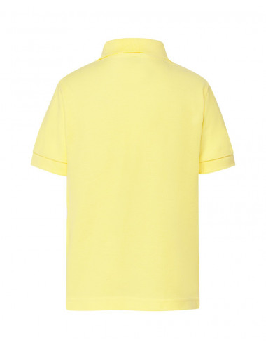 Koszulka polo dziecięca pkid 210 jasnożółty Jhk