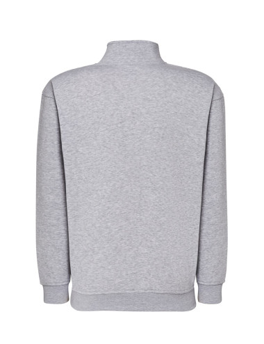 Men`s sweatshirt swra zip half zip gray melange Jhk