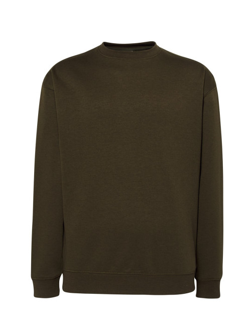 Herren-Sweatshirt SWRA 290 Sweatshirt Khaki Jhk
