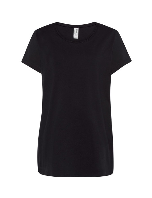 Damen Tsul T-Shirt PLM Palme Schwarz JHK