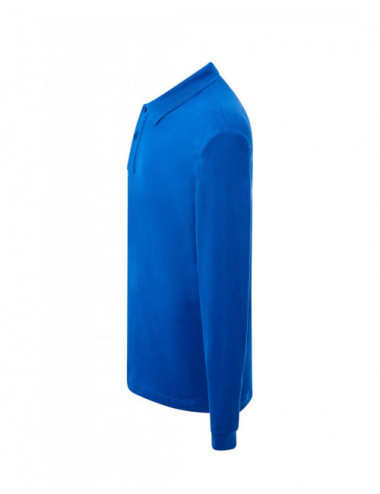 Koszulka Polo Dziecięca z Długim Rękawem PKID 210 LS Royal Niebieska JHK