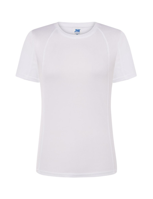 Damen T-Shirt Sport Lady weiß Jhk
