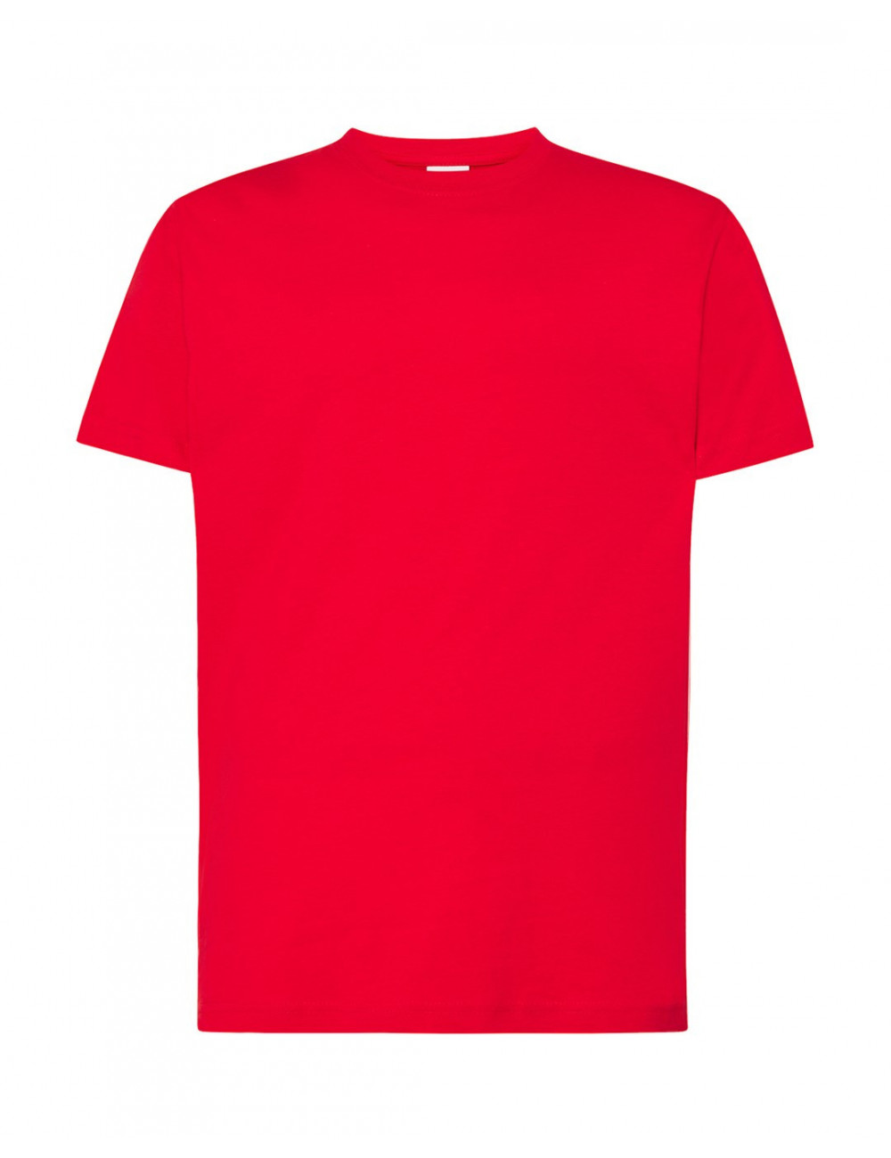 Koszulka męska tsua 150 slim fit t-shirt czerwony Jhk