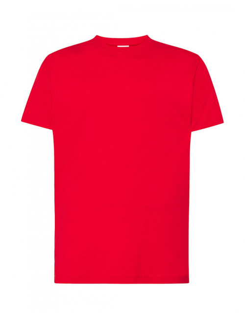 Herren-T-Shirt Tsua 150 Slim Fit T-Shirt rot Jhk