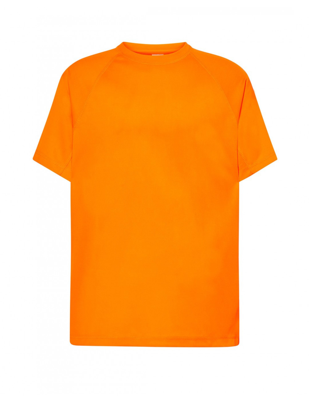 Men`s t-shirt sport man orange fluor Jhk