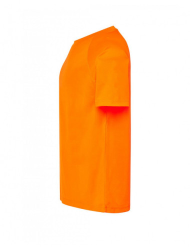 Koszulka męska  t-shirt sport man pomarańczowy fluor Jhk