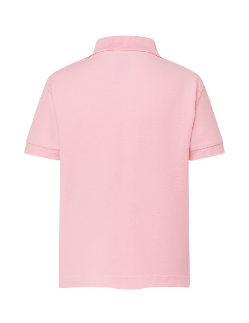 Kids polo shirt pkid 210 pink Jhk