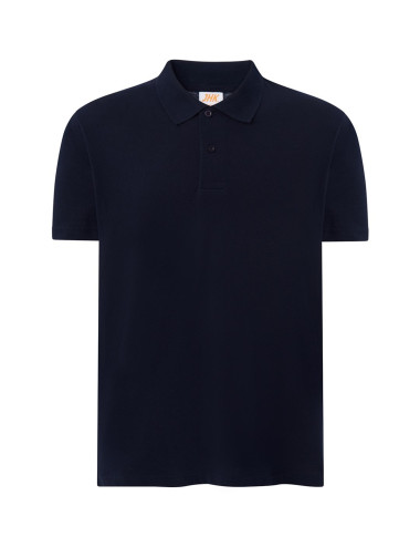 Herren-Poloshirt, marineblau, JHK
