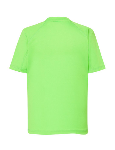 "Kid's Lime Flour JHK T-Shirt - Sporty, Breathable, Quick-Dry - Perfe