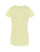 Tsulslb Damen T-Shirt Urban Wedding Lady hellgelb neon Jhk