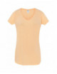 Women`s t-shirt tsulslb urban slub lady neon orange Jhk