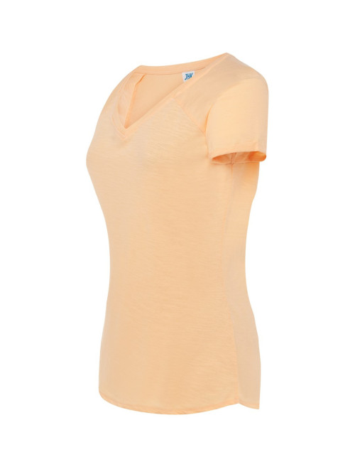 Women`s t-shirt tsulslb urban slub lady neon orange Jhk