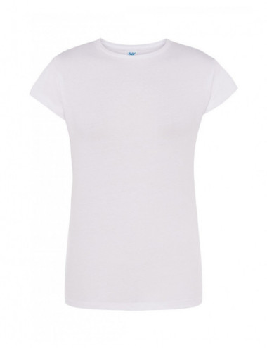 Tsrl Prm Lady Premium T-Shirt für Damen, weiß, Jhk Jhk