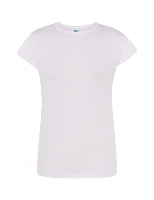 Tsrl Prm Lady Premium T-Shirt für Damen, weiß, Jhk Jhk