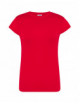 2Damen Tsrl Prm Lady Premium T-Shirt Rot Jhk Jhk