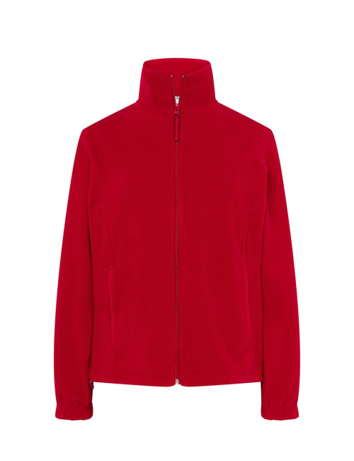JHK Damen-Corporate-Fleece mit Stickerei FLRL 300 Rot
