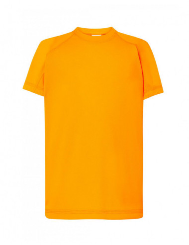 Koszulka dziecięca sport kid pomarańczowy fluor Jhk
