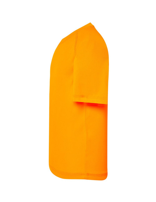 "JHK Sports Kid T-Shirt - Breathable, Quick-Drying, Fluoro Orange | C
