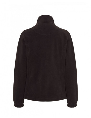 Warmes Damen-Fleece-Sweatshirt 300 g/m2, verstellbarer Boden Fleece Flrl 300 Schwarz Jhk