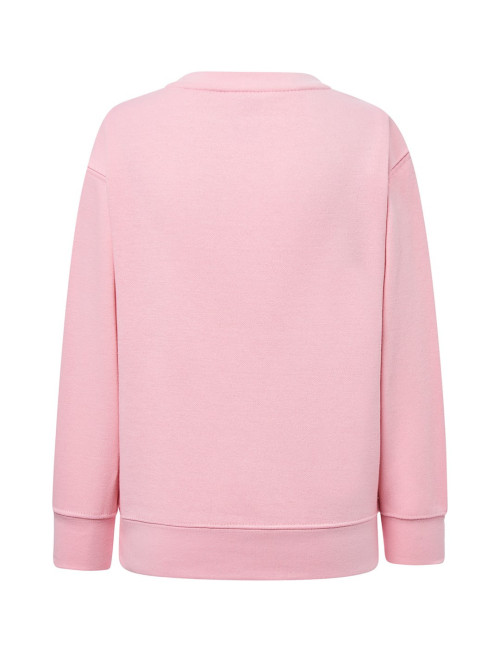 Bluza dresowa dziecięca swrk 290 kid sweatshirt różowy Jhk
