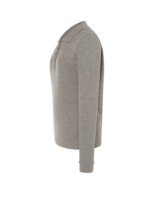 Women`s polo shirts popl 200 ls gray melange Jhk