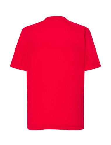"JHK Kids Sports T-Shirt in Red - Quick-Dry, Breathable, Ideal for Pr