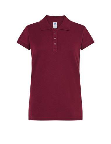 Damen-Poloshirts Popl 200 Burgund Jhk