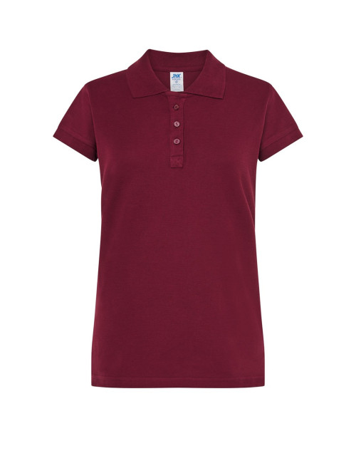 Damen-Poloshirts Popl 200 Burgund Jhk
