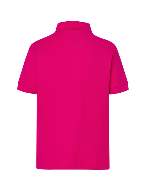 Kinderpoloshirt pkid 210 fucsia Jhk