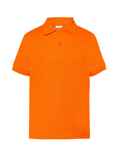 Kinderpoloshirt pkid 210 orange Jhk
