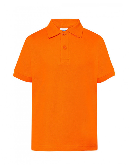 Koszulka polo dziecięca pkid 210 orange Jhk